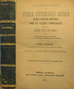 Compendio di storia universale antica secondo i programmi ministeriali per le classi ginnasiali del prof. Felice Dott. De Angeli