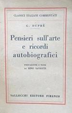 Pensieri sull'arte e ricordi autobiografici