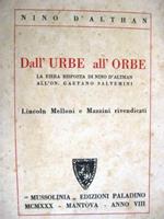 Dall'Urbe all'Orbe