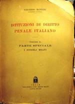 Istituzioni di diritto penale italiano