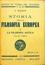 Storia della filosofia europea. Tre volumi