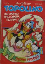 Topolino. Buona Pasqua. n°1794 del 15 aprile 1990