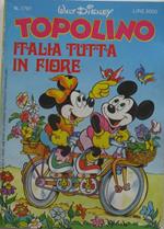 Topolino. Italia tutta in fiore. n°1791 del 25 marzo 1990