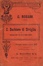 Il Barbiere Di Siviglia. Melodramma Buffo In Due Atti