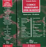 Codice Tributario 1998 Marino Volume Primo