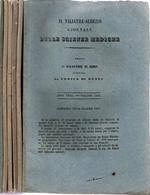 Il Filiatre-Sebezio. Giornale delle Scienze Mediche. 1861. Volume LIX, LX e LXII