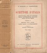 Scrittori d’Italia. antologia per lo studio della letteratura italiana nella scuola media