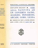 Ode Alla Natività Ad Un Concerto Sacro, Allegro, Penseroso, Arcadi, Como, Licida