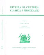 Rivista Di Cultura Classica E Medioevale Anno Xl N.1-2