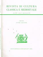 Rivista Di Cultura Classica E Medioevale Anno Xxxv N.2