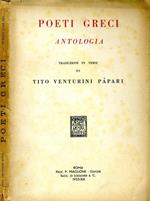 Poeti Greci. Antologia