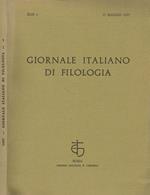 Giornale Italiano Di Filologia Anno Xlix N.1