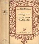 Anthologie et histoire de la littèrature francaise