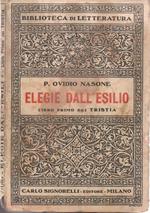 Elegie dall'esilio. Libro Primo dei Tristia