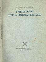 I Mille Anni Della Lingua Italiana