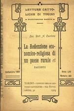 La Redenzione Economico-Religiosa Di Un Paese Rurale Racconto