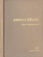 Potere e libertà Flores sententiarum