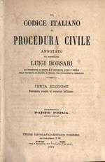 Il codice italiano di procedura civile annotato Vol. I