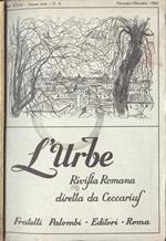 L' Urbe Anno Xxiii N. 6 Rivista Romana