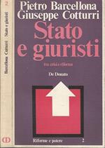 Stato e giuristi Tra crisi e riforma