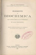 Elementi Di Biochimica Con Applicazioni Alla Patologia Ed Alla Diagnostica