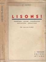 Lisons! Phonetique- Lecture-Conversation-Recitation-Redaction