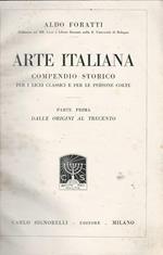 Arte Italiana Compendio Storico
