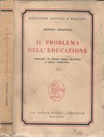 Il Problema Dell'Educazione Sommario Di Storia Della Filosofia E Della Pedagogia