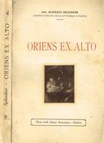 Oriens Ex Alto Lezioni Scritturali Nel 1927