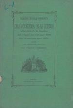 Un bimestre in villeggiatura ovvero relazione storica e cronologica sulle cariche dell'Accademia delle Scienze dell'Istituto di Bologna dall'origine sua, nell'anno 1690 fino al corrente anno 1870