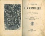 I mammiferi. Vita e costumi degli animali. Quarta edizione italiana