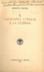 Il Vaticano, l'Italia e la guerra