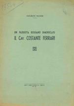 Un patriotta reggiano dimenticato. Il Cav. Costante Ferrari