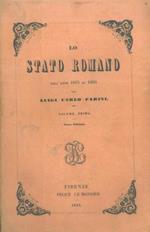 Lo Stato Romano dall' anno 1815 al 1850