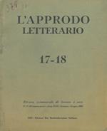 L' approdo letterario. Rivista trimestrale di lettere e arti