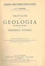 Trattato di geologia con speciale riguardo alla geologia d'Italia