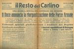 Il Duce annuncia la riorganizzazione delle Forze Armate. Tribunali speciali giudicheranno i traditori del Regime. I fascisiti repubblicani bolognesi chiedono la condanna a morte dell'ex-re