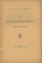 La colonizzazione della Sardegna (Progetto di Legge)