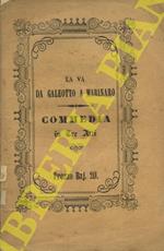 La va da galeotto a marinaro o La biscia che morde il ciarlatano. Commedia in tre atti dell'Artista Ferrarese Filippo Conti