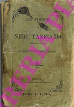 Le poesie di Neri Tanfucio(Renato Fucini) con l'aggiunta di 50 nuovi sonetti in vernacolo. 4a edizione