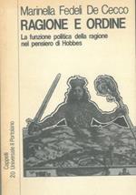 Ragione e ordine. La funzione politica della ragione nel pensiero di Hobbes