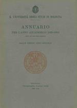 Annuario per l'anno accademico 1929-1930