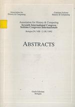 Association for History & Computing. Settimo Congresso Internazionale. Bologna, 1992. Atti del Convegno