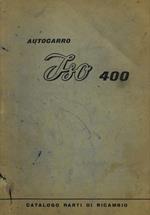 Autocarro Iso 400. Catalogo parti di ricambio