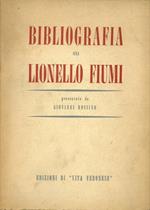 Bibliografia di Lionello Fiumi