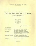 Carta dei suoli d’Italia. Soil map of Italy. UNITO A: Breve commento alla carta dei suoli d’Italia in scala 1: 1.000.000. Short commentary on the soil map of Italy