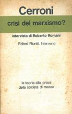 Crisi del marxismo? Intervista di Roberto Romani