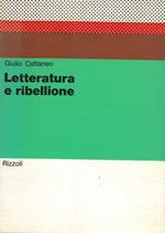 Letteratura e ribellione