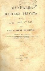 Manuale d'igiene privata ad uso dei militari