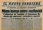 Milano insorge contro i nazifascisti